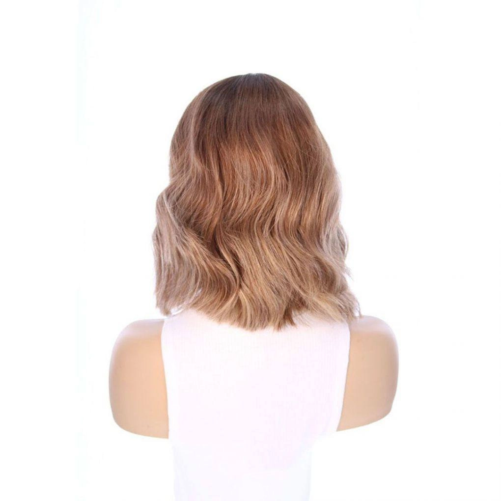 15" Divine Lace Top Wig Light Brown Babylight w/ Partial Rooting
