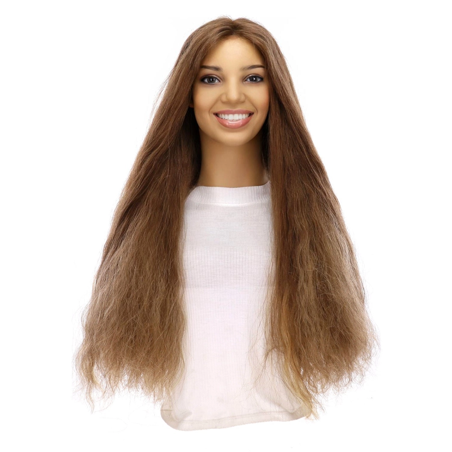 26" Divine Lace Top Wig Light Brown Babylight Wavy