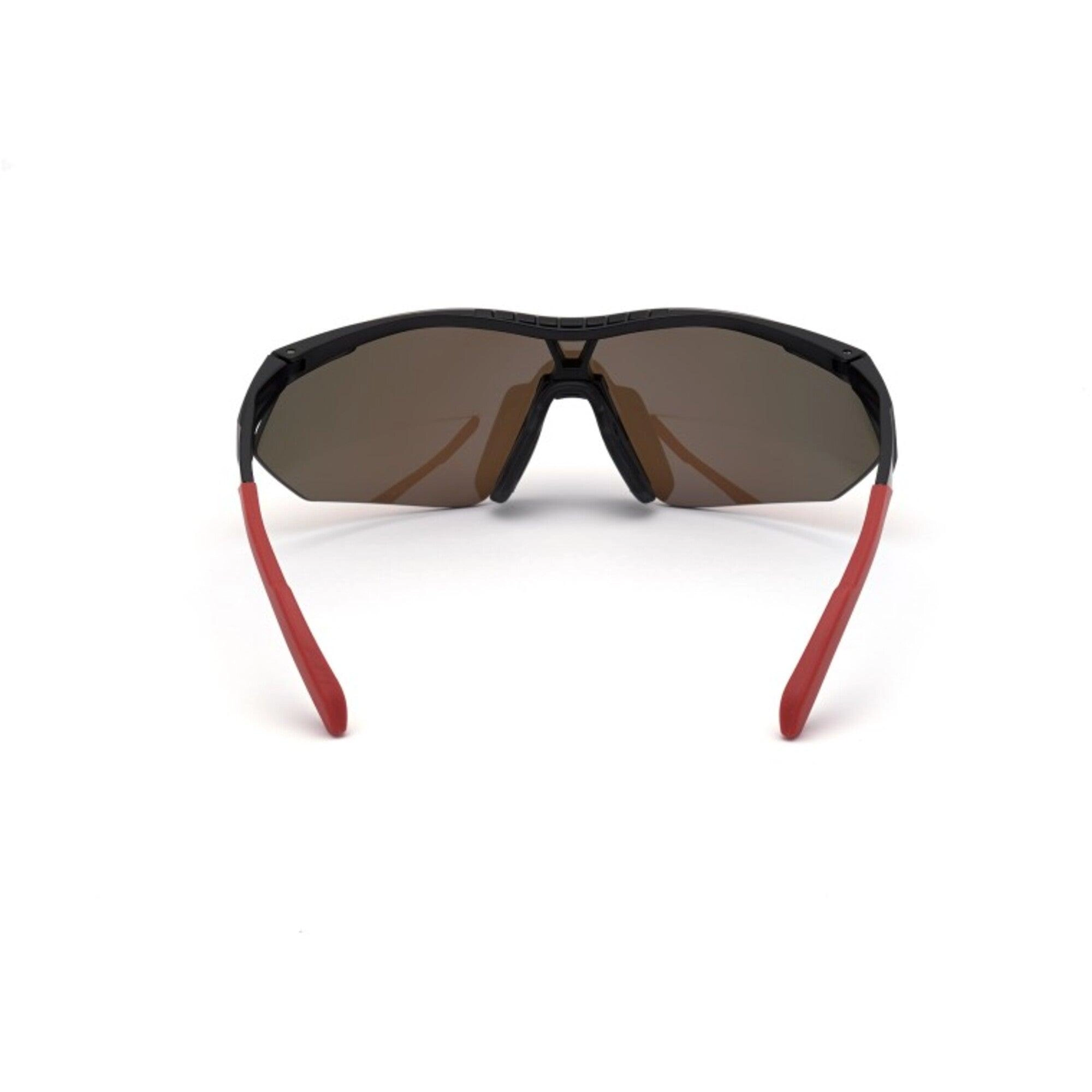Adidas Women's Sunglasses - Matte Black Plastic Shield Frame | ADIDAS SP0016 02A