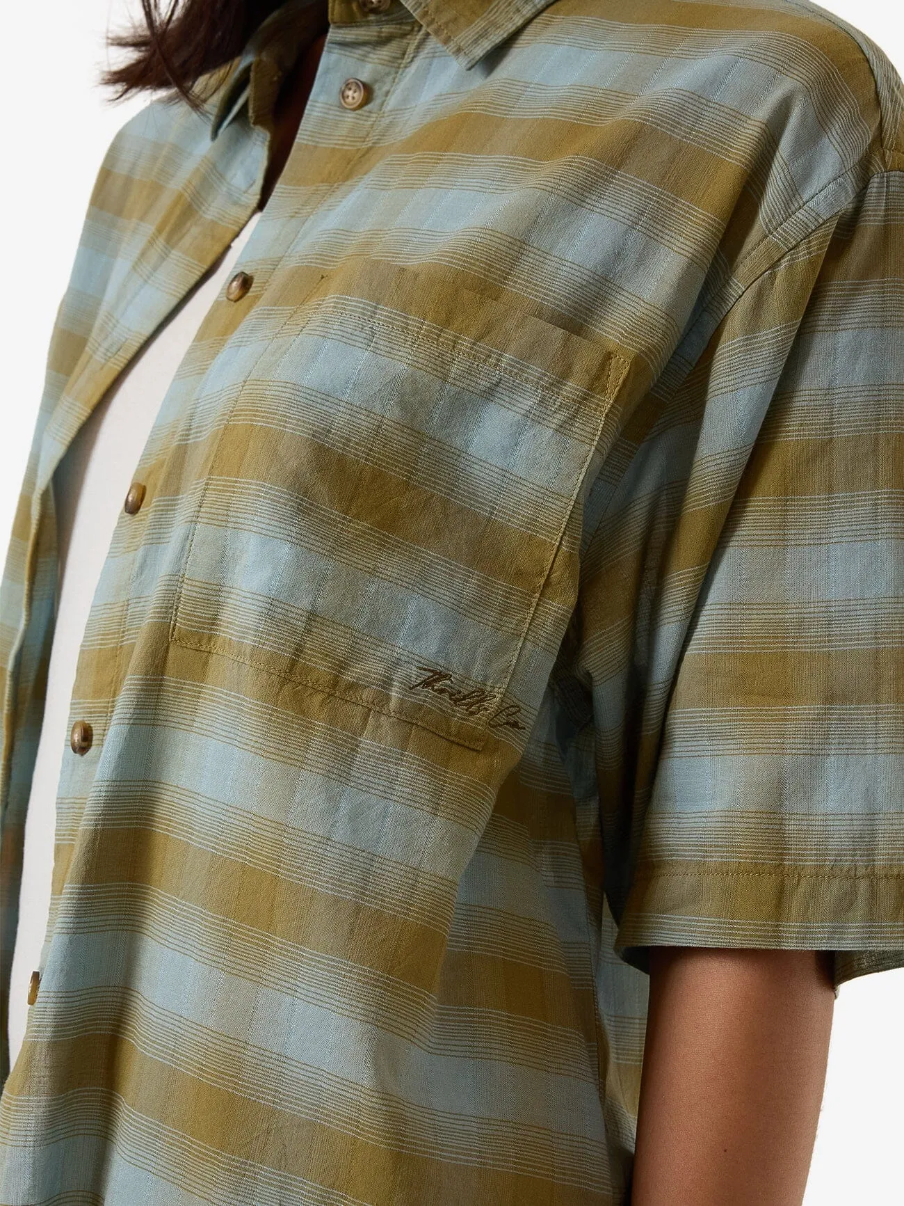 Ansley Shirt - Stone Blue
