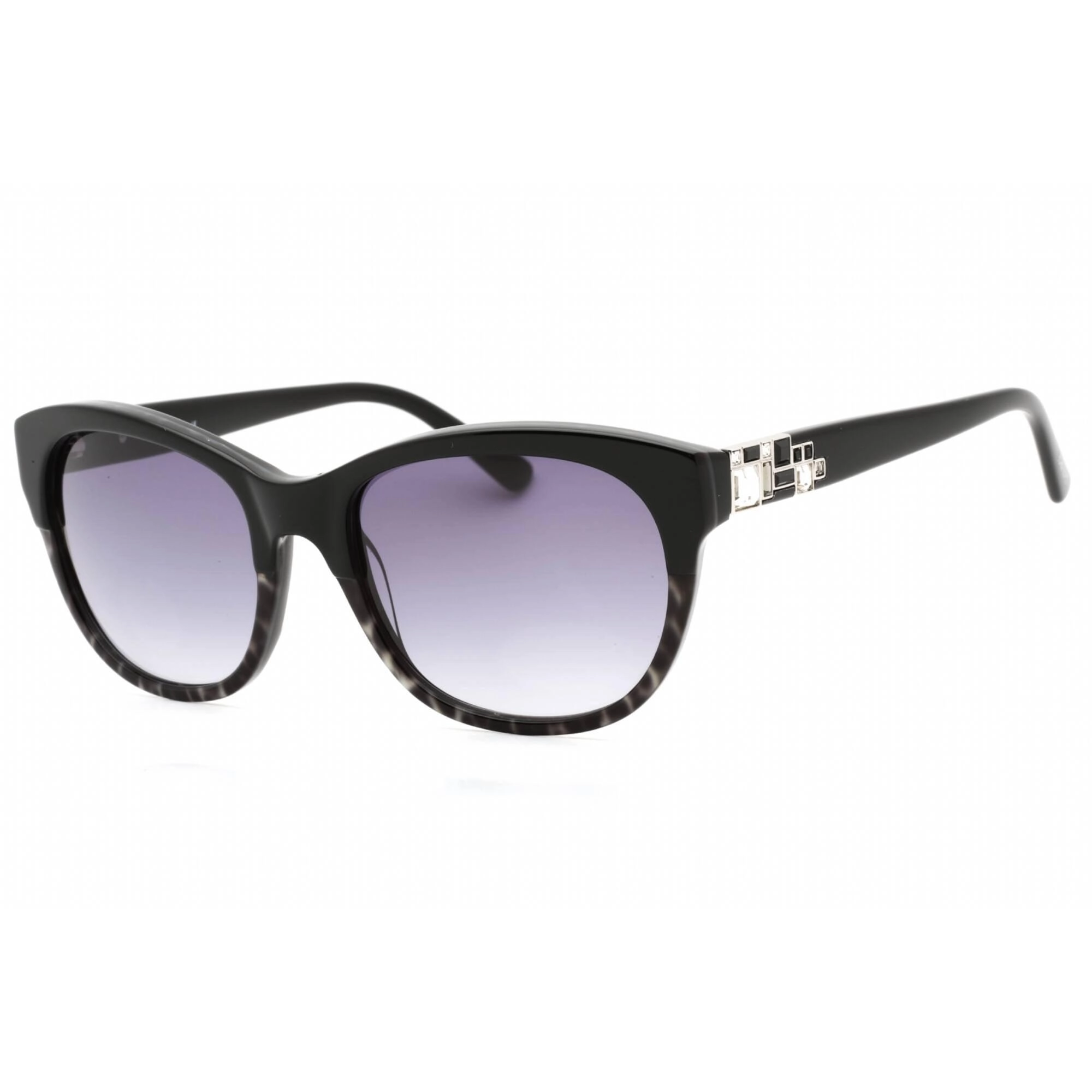 Bebe Women's Sunglasses - Jet Animal Zylonite Full Rim Rectangular Frame | BB7198 001