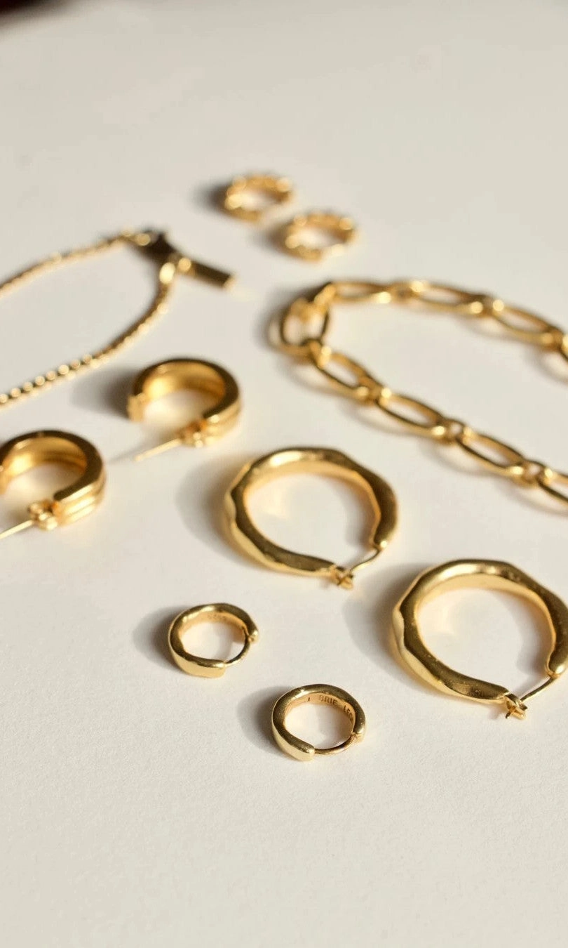 Brie Leon Small Organica Hoop Earrings