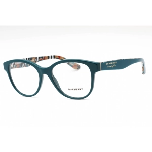 Burberry Women's Eyeglasses - Blue Plastic Round Shape Full Rim Frame | BE2278 3743