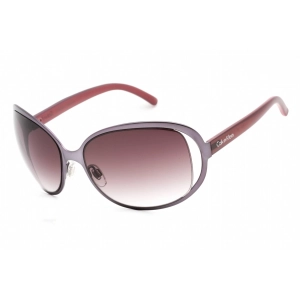 Calvin Klein Retail Women's Sunglasses - Satin Mauve Full Rim Oval Frame | R334S 654