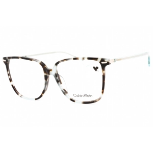 Calvin Klein Women's Eyeglasses - Aqua Tortoise Plastic Full Rim Frame | CK22543 444
