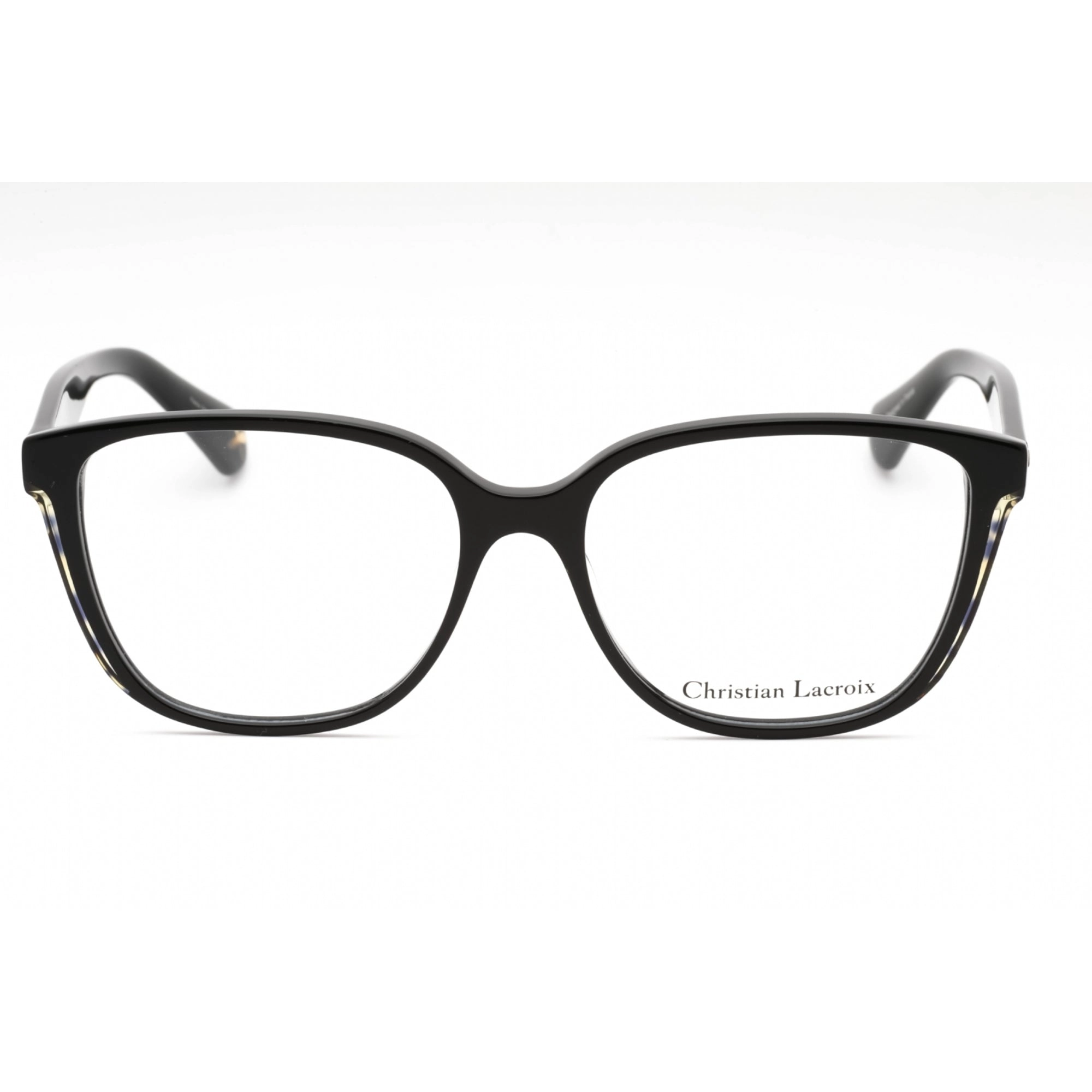 Christian Lacroix Women's Eyeglasses - Black Plastic Cat Eye Full Rim | CL1114 001