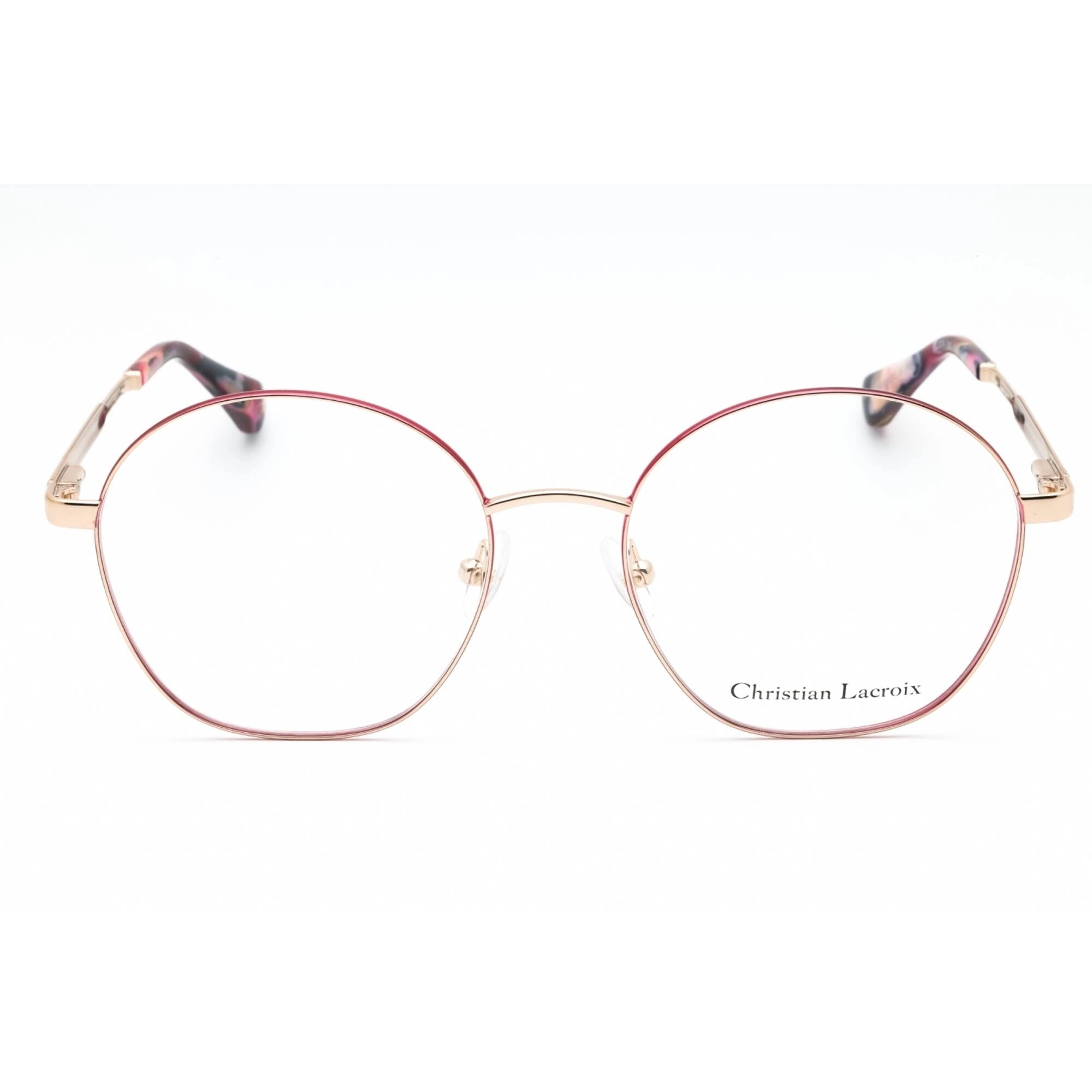 Christian Lacroix Women's Eyeglasses - Tulip/Gold/Cassata Round Frame | CL3074 225