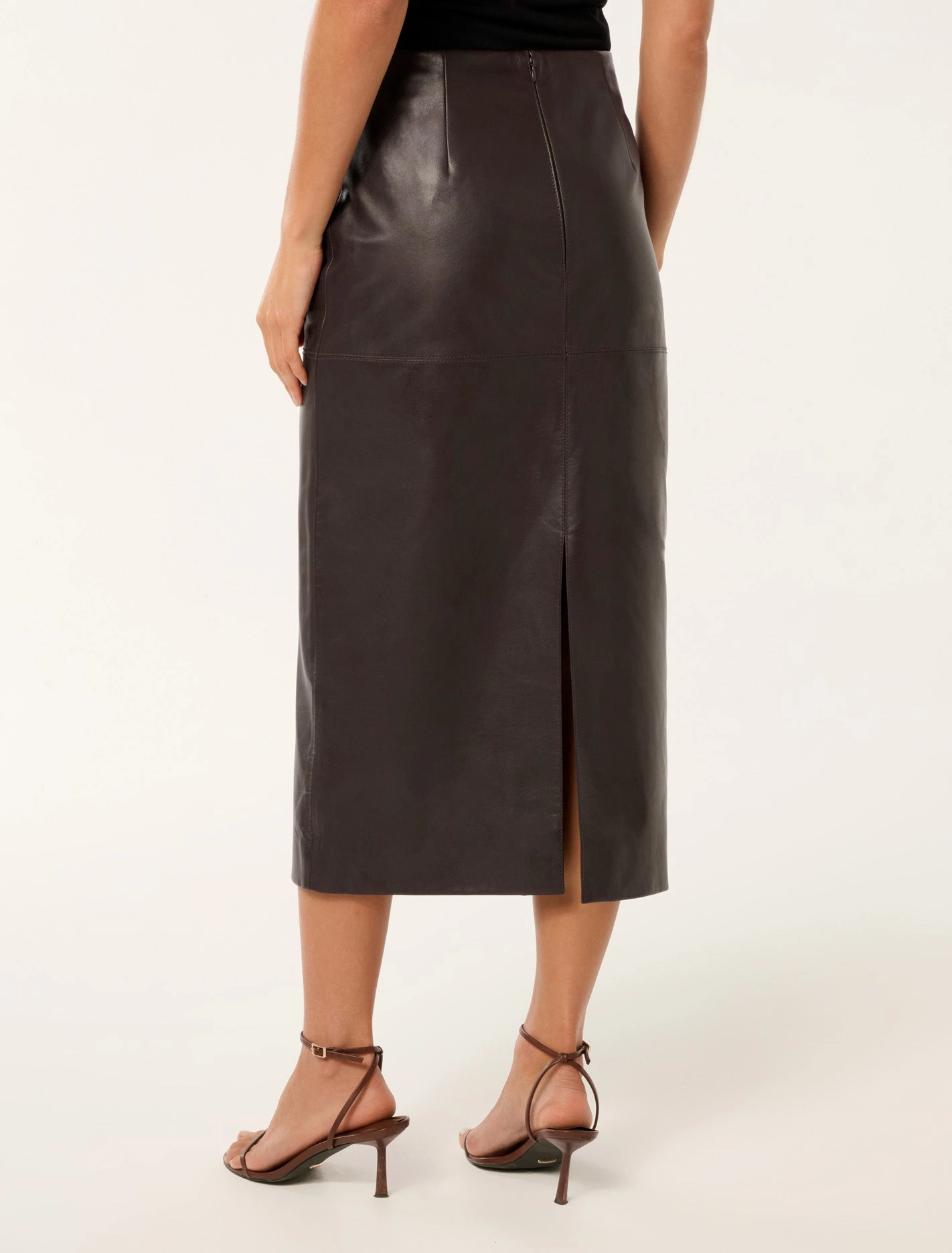 Codie Leather Skirt