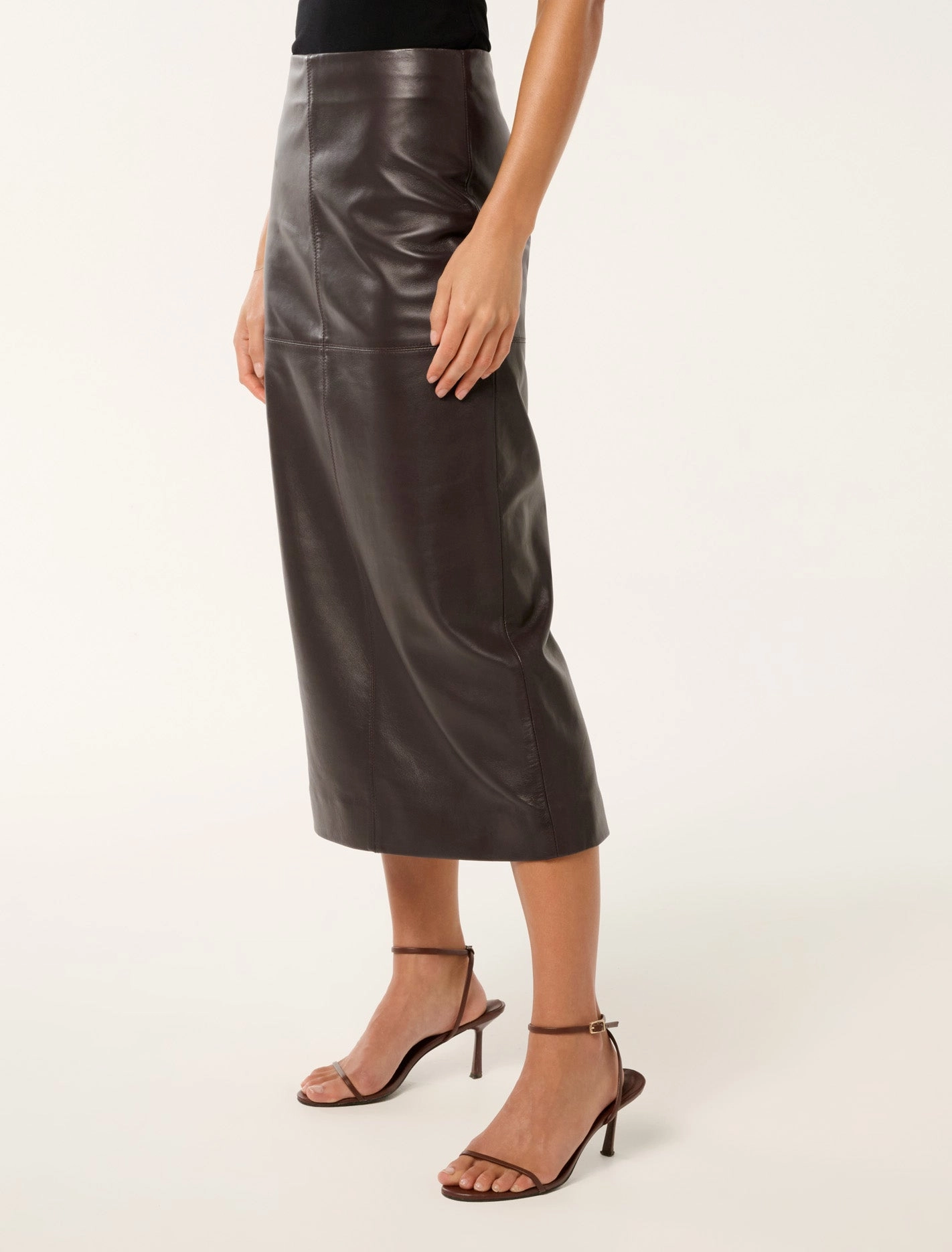 Codie Leather Skirt
