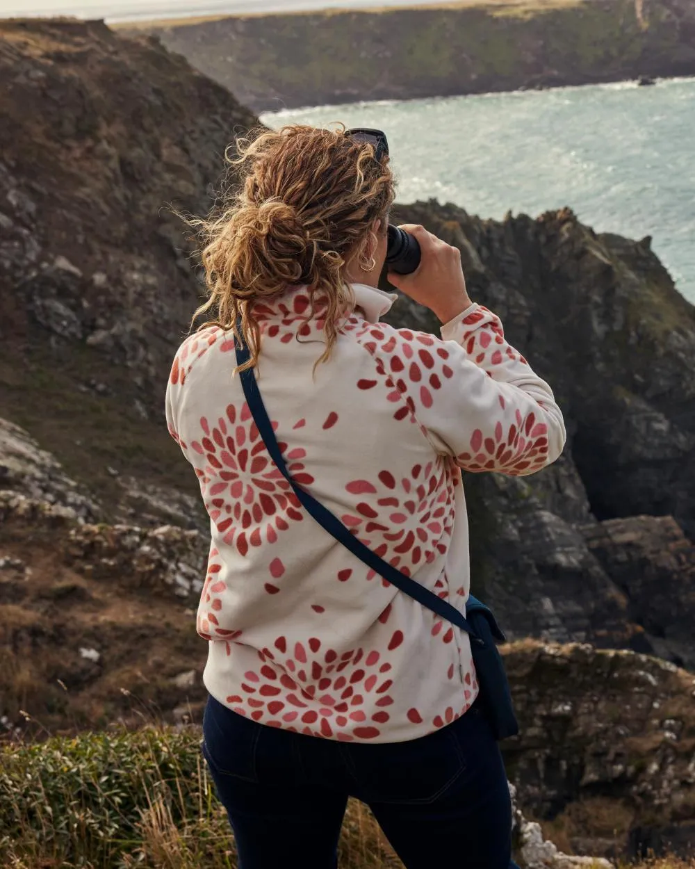 Craghoppers Womens National Trust Reedmace Half Zip Fleece Top
