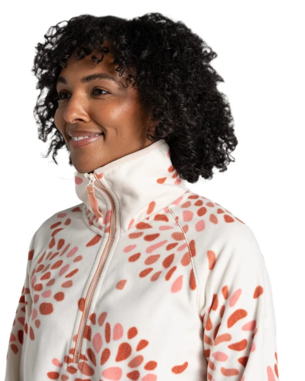 Craghoppers Womens National Trust Reedmace Half Zip Fleece Top