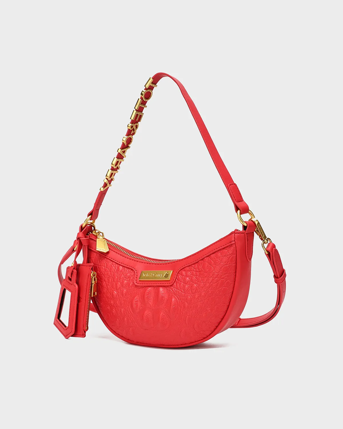 Cutie Shoulder Purse in Red