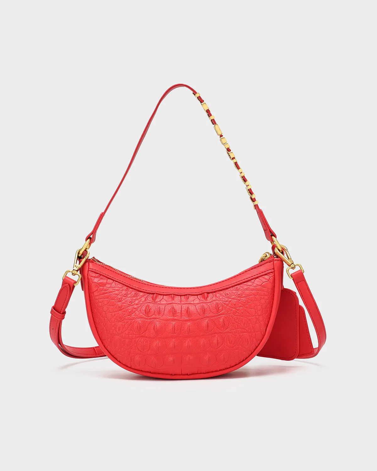 Cutie Shoulder Purse in Red
