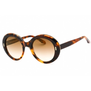 Cutler and Gross Women's Sunglasses - Yellow/Tortoiseshell Oval Frame | CG1327S 002