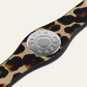 Deco Logo | Leopard with Silver hardware