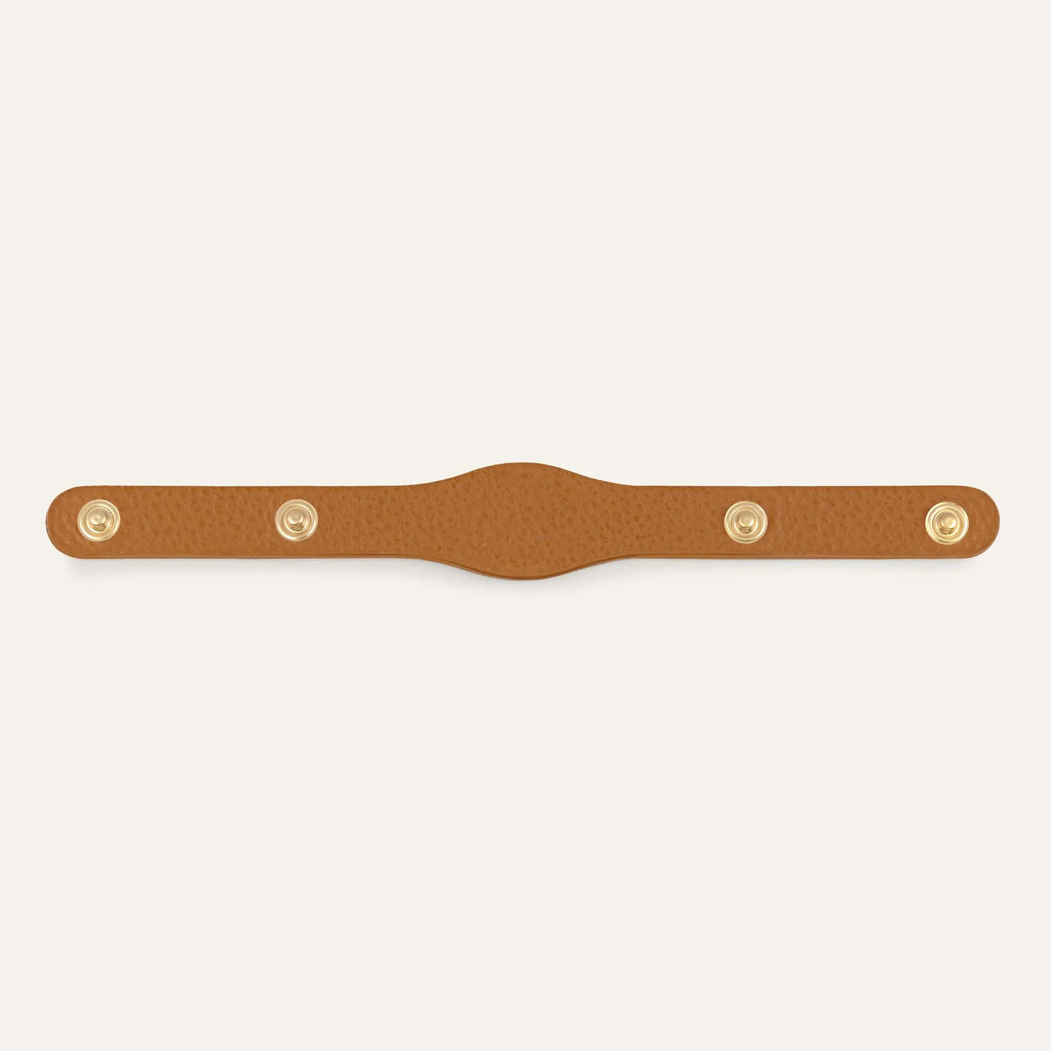 Deco Logo | Tan with Gold hardware