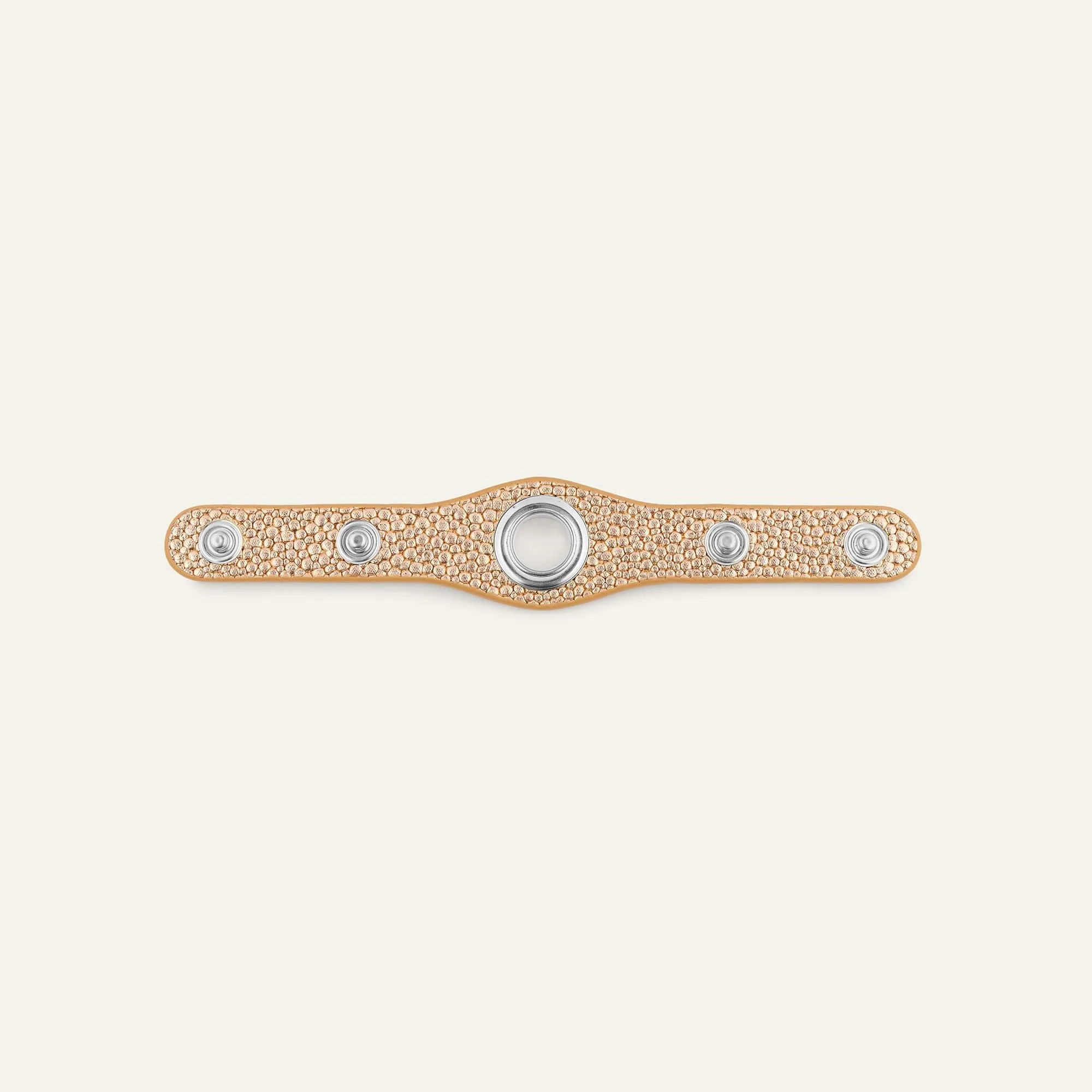 Deco Mini | Blush Rose with Silver hardware
