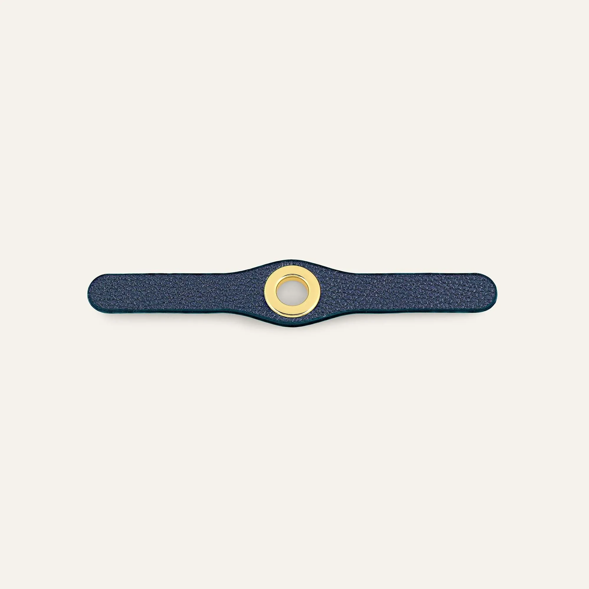 Deco Mini | Metallic Navy with Gold hardware