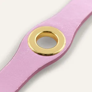 Deco Mini | Metallic Pink with Gold hardware