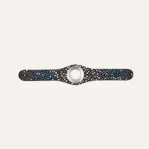Deco Mini | Multi Colour Shagreen with Silver hardware