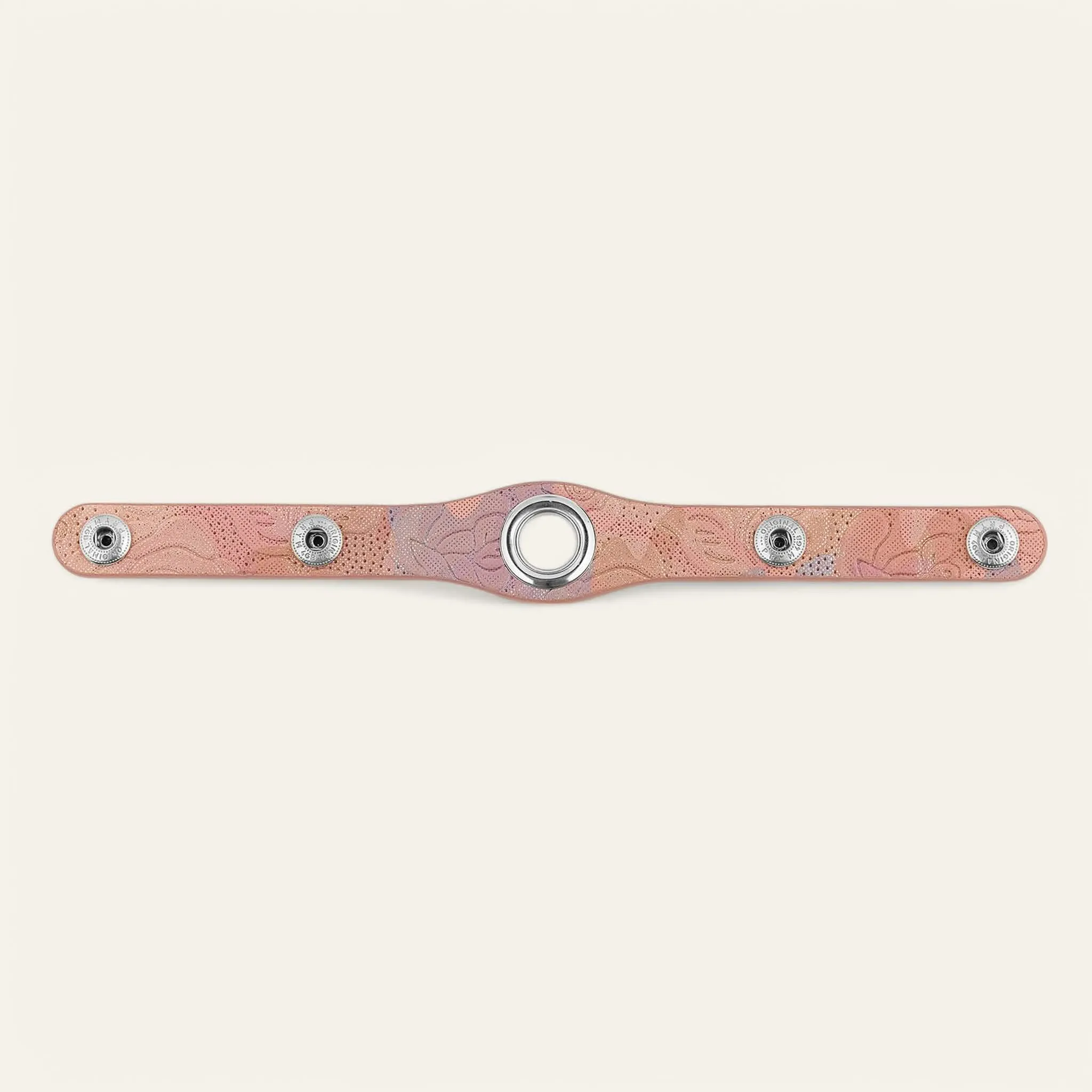 Deco Popper | Garden of Roses with Silver hardware