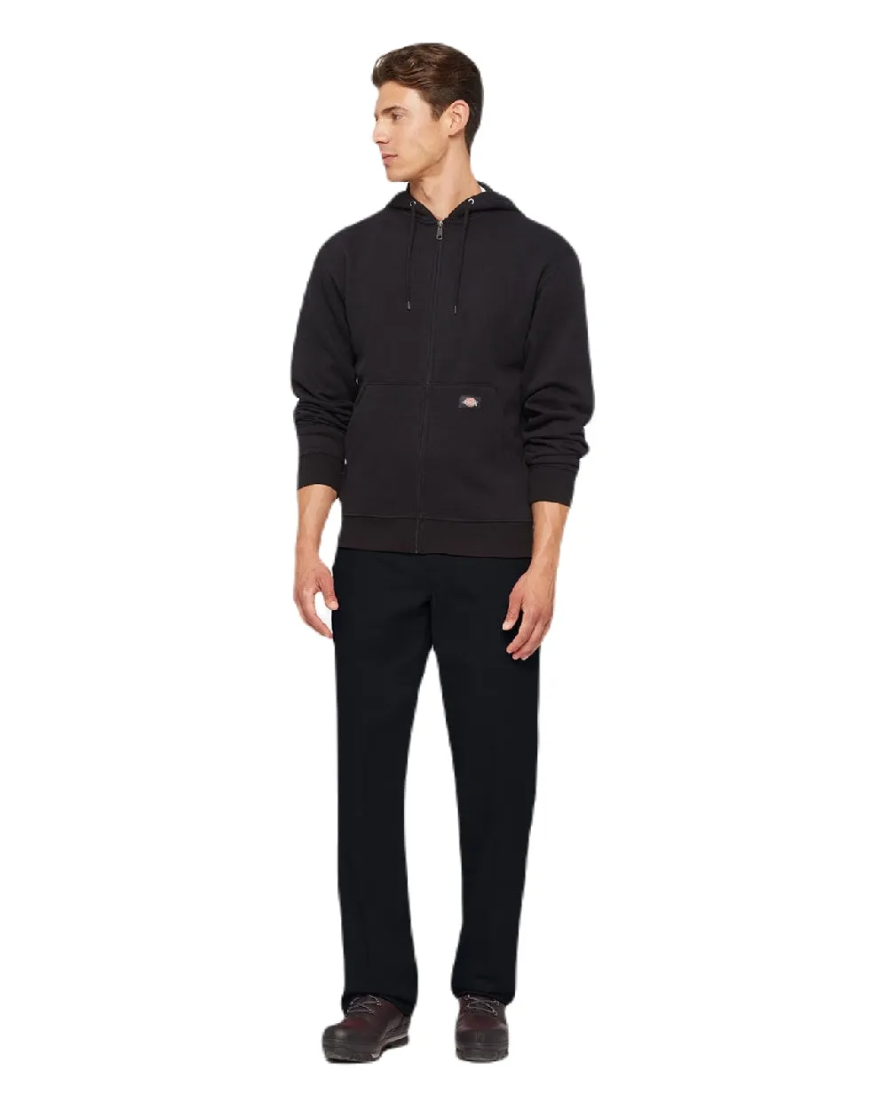 Dickies Mens Everyday Full Zip Fleece Hoodie