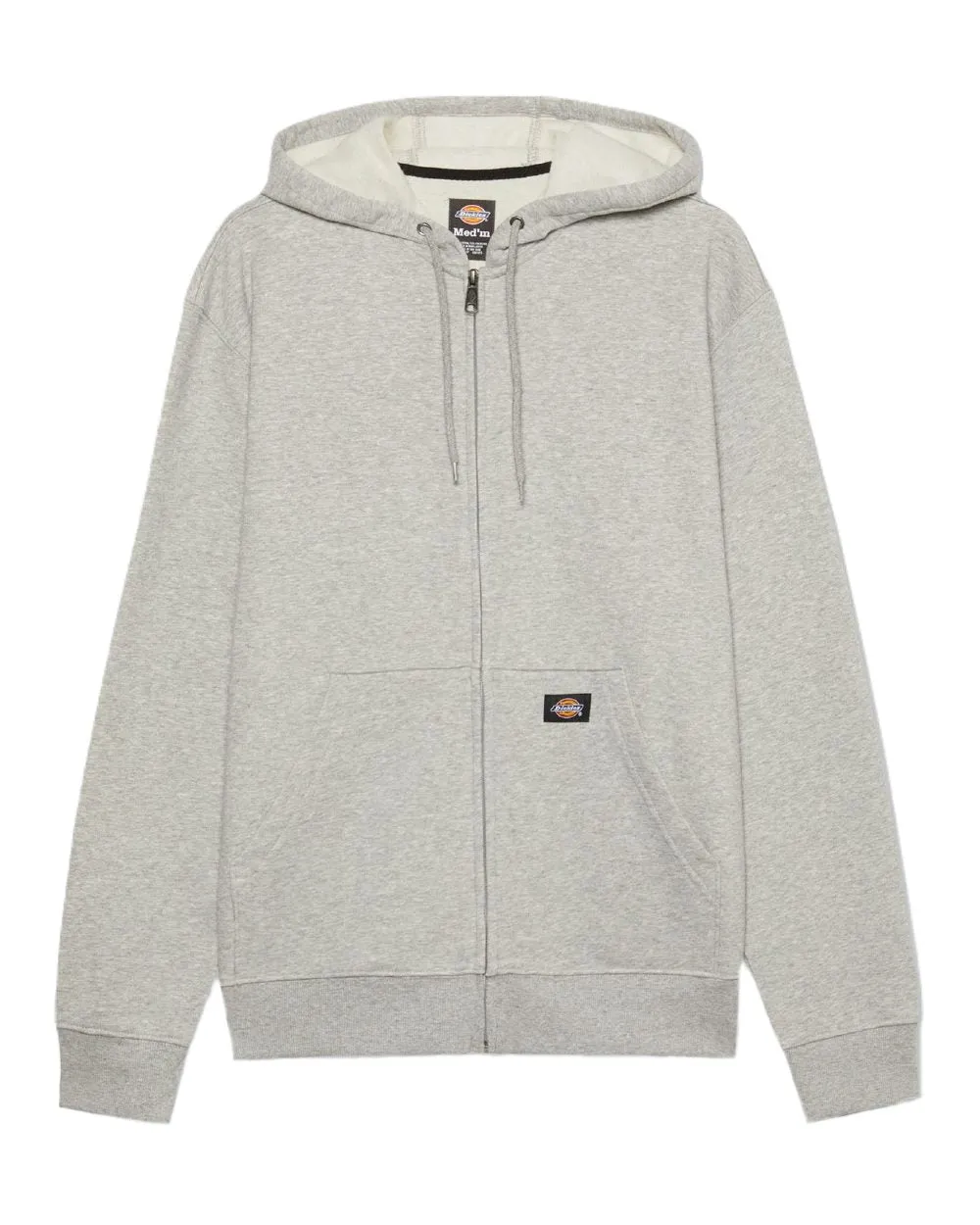 Dickies Mens Everyday Full Zip Fleece Hoodie