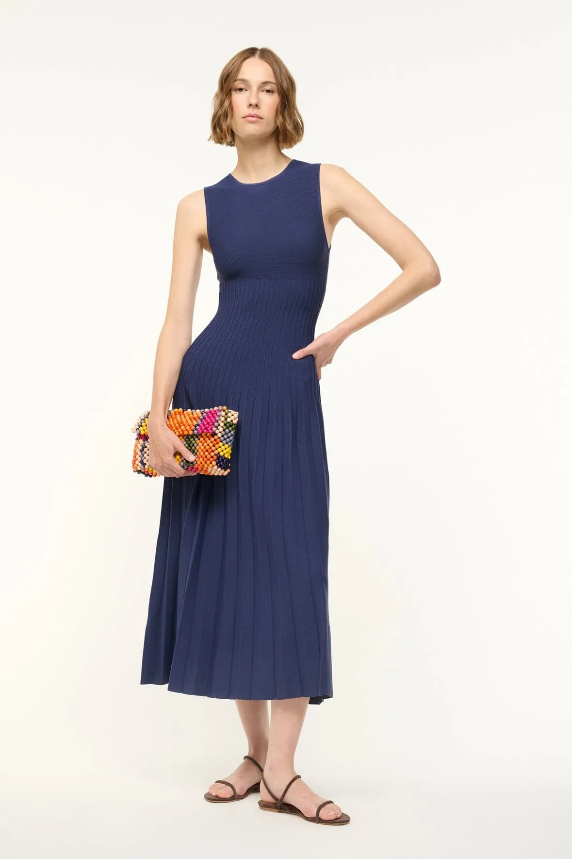 ELYSE DRESS | NAVY