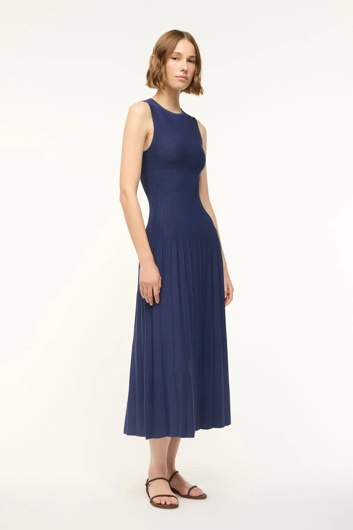 ELYSE DRESS | NAVY