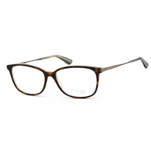 Emozioni Women's Eyeglasses - Havana Green Grey Rectangular Frame | 4044 0SH7 00