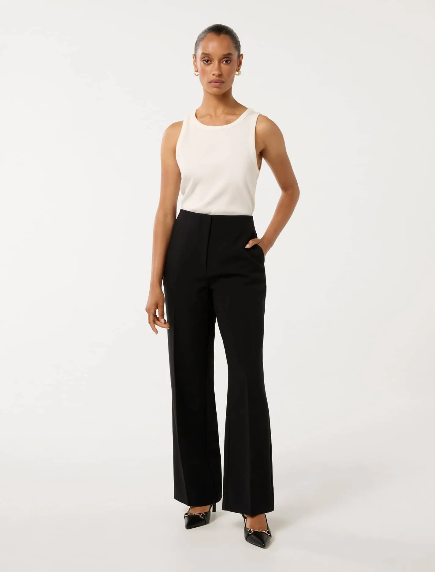 Fiora Petite Straight Pants