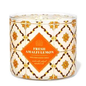 Fresh Amalfi Lemon by Bath & Body Works 3-Wick Scented Candle