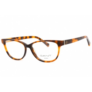 Gant Women's Eyeglasses - Havana/Other Plastic Full Rim Cat Eye Frame | GA4122 056