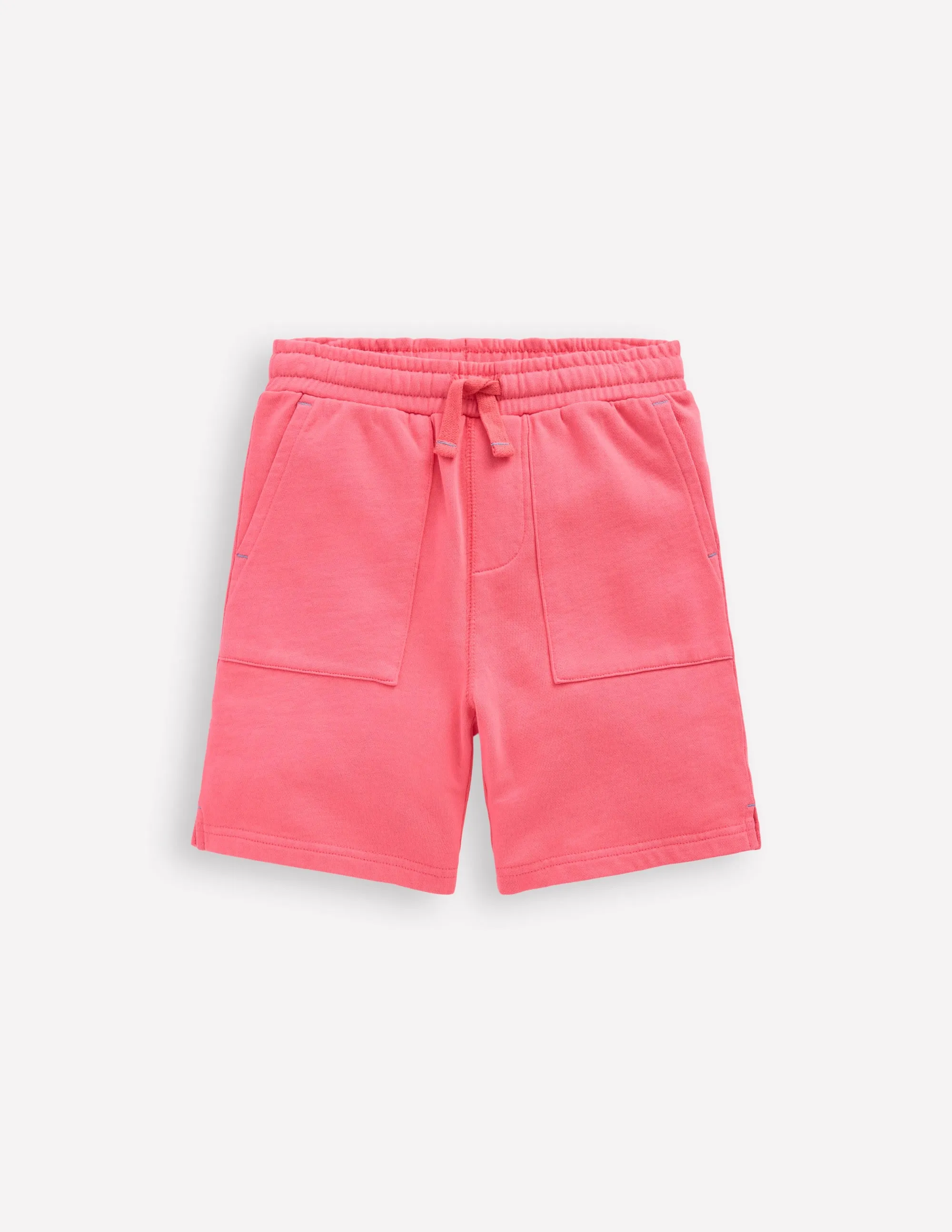 Garment Dye Shorts-Marshmellow Pink