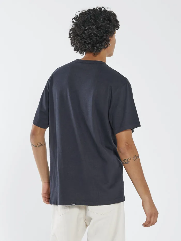 Hemp Century Merch Fit Tee - Dark Navy