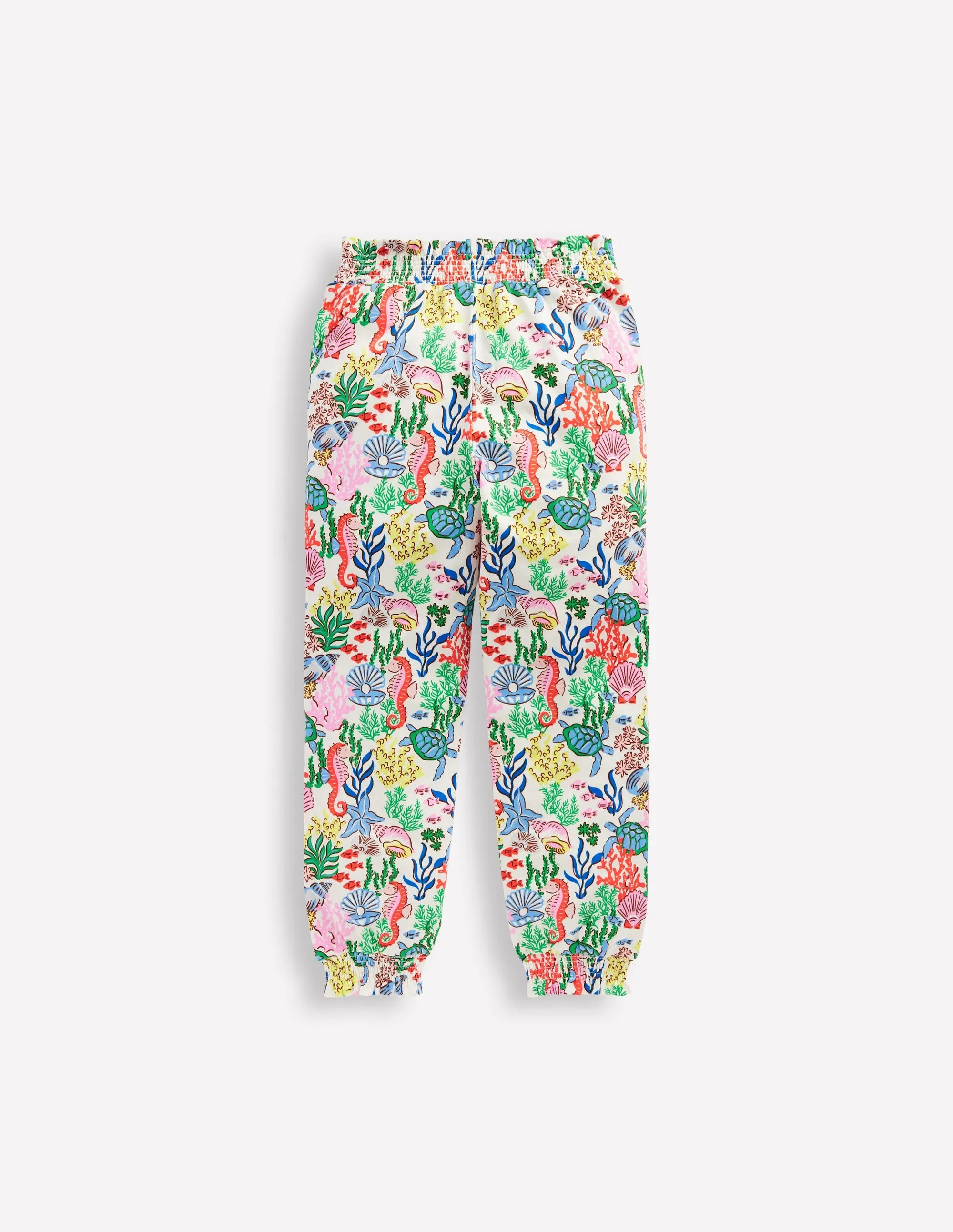 Holiday Trousers-Multi Coral Cove