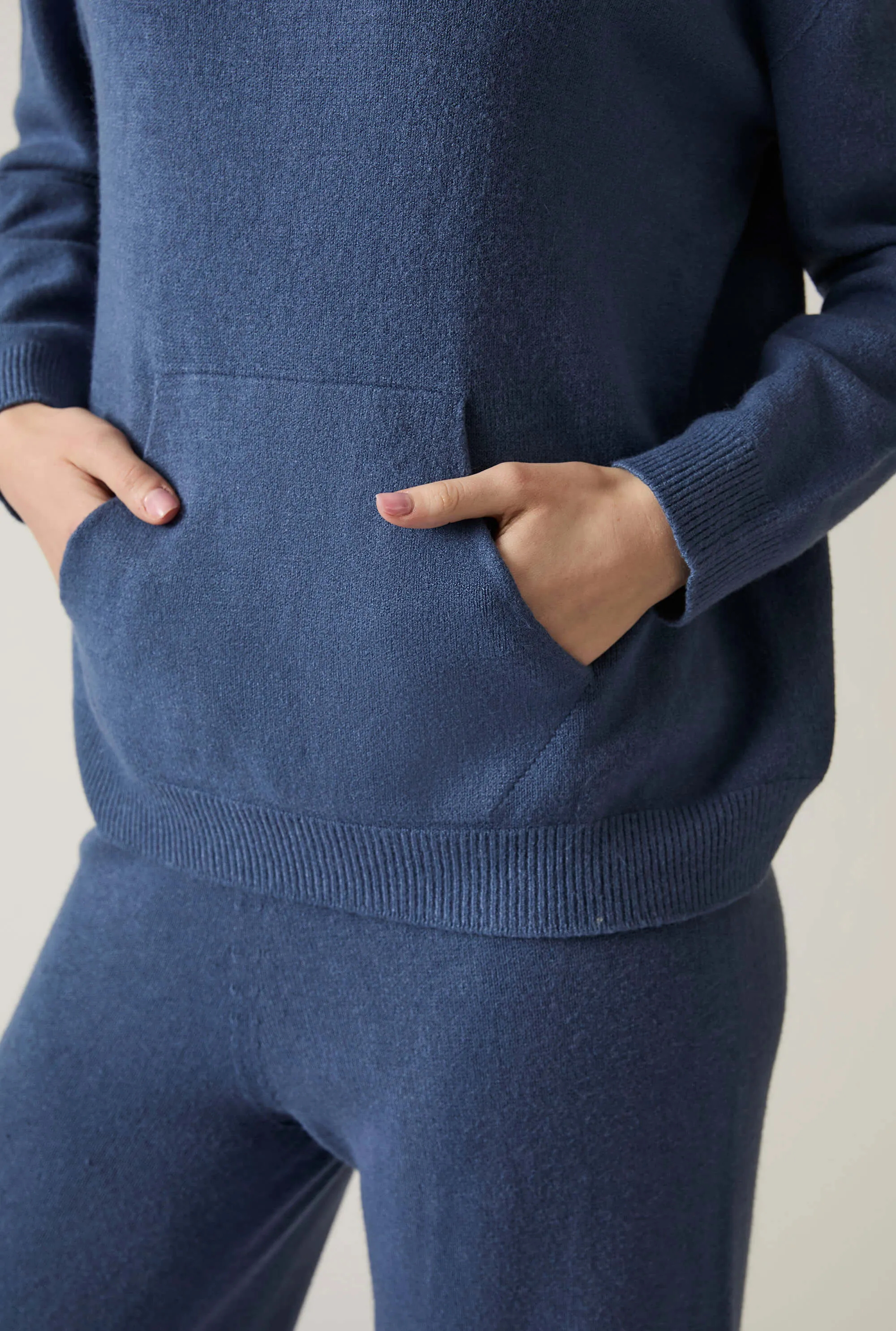 Hooded Denim Jumper
