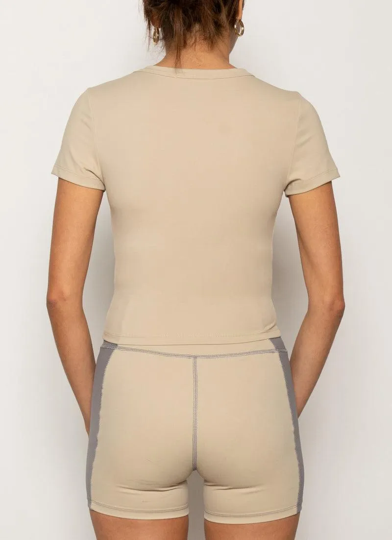Ice Breaker Active Tee - Tapioca