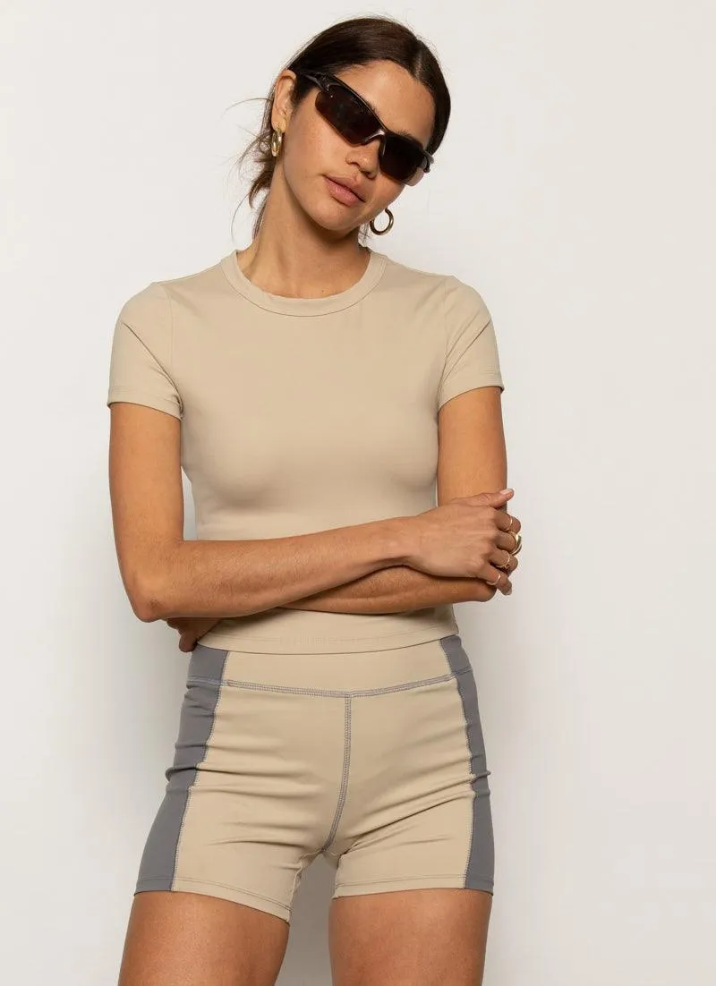 Ice Breaker Active Tee - Tapioca