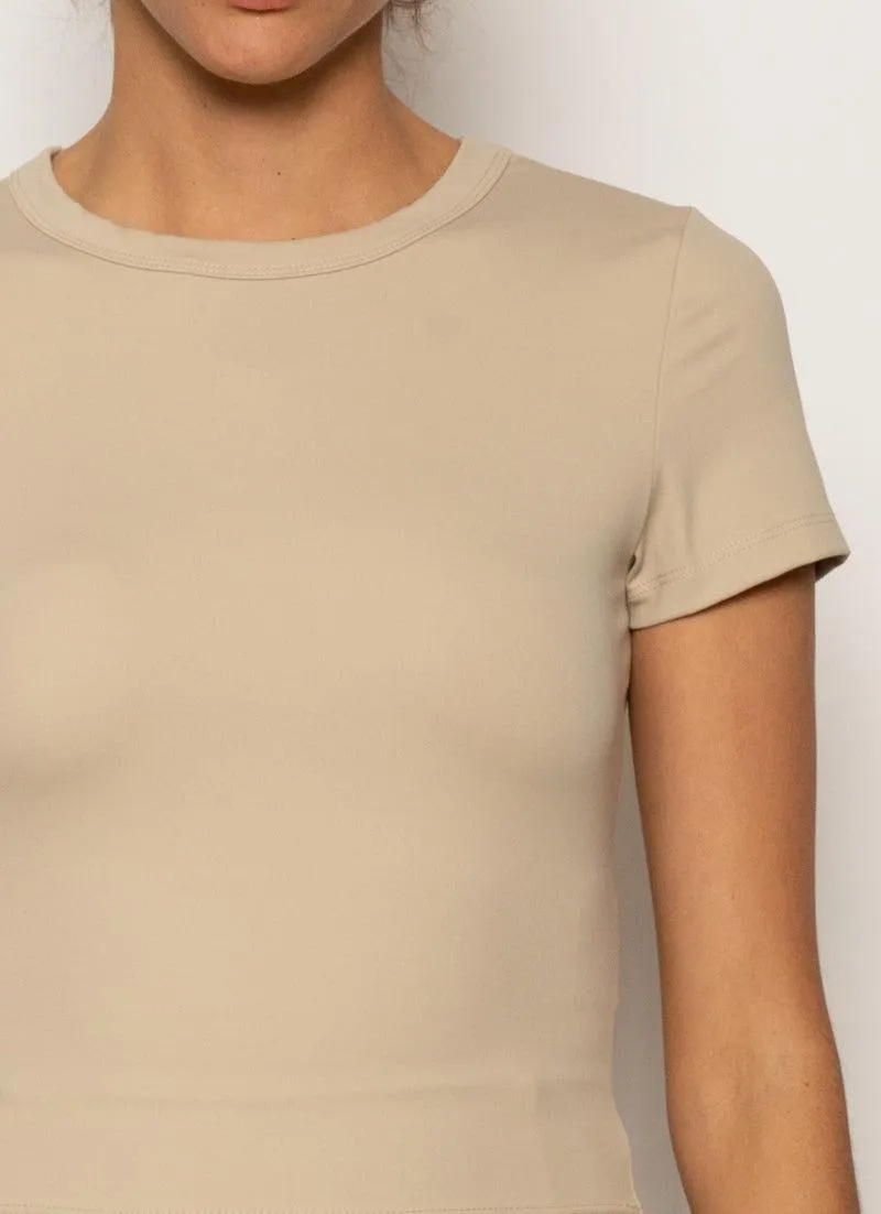 Ice Breaker Active Tee - Tapioca