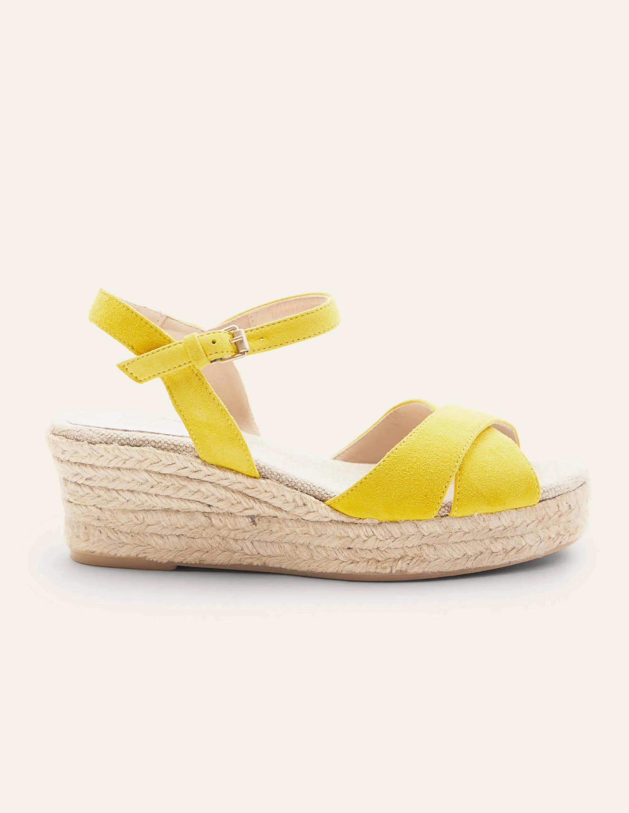 Jasmine Espadrille Wedges-Chartreuse