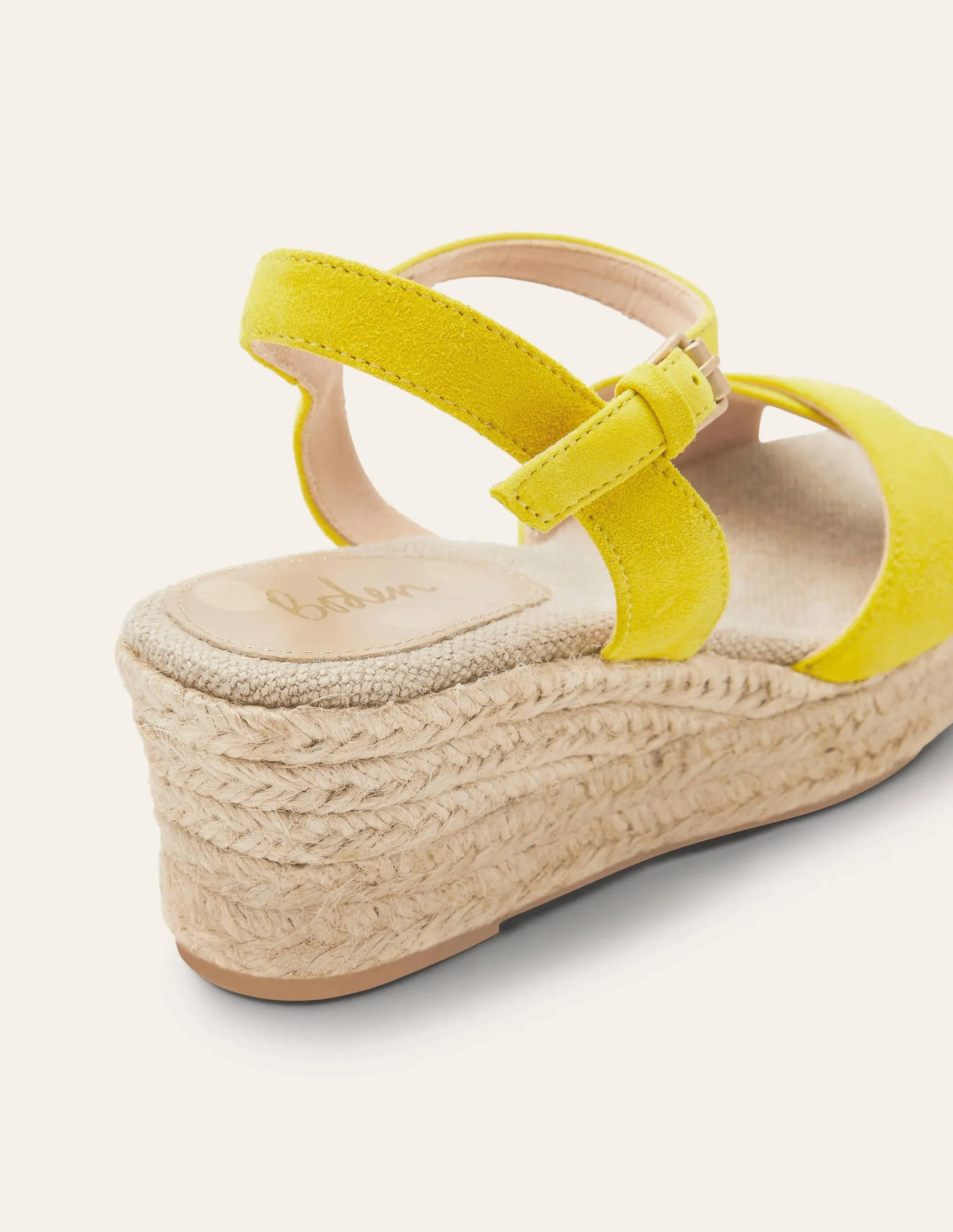 Jasmine Espadrille Wedges-Chartreuse