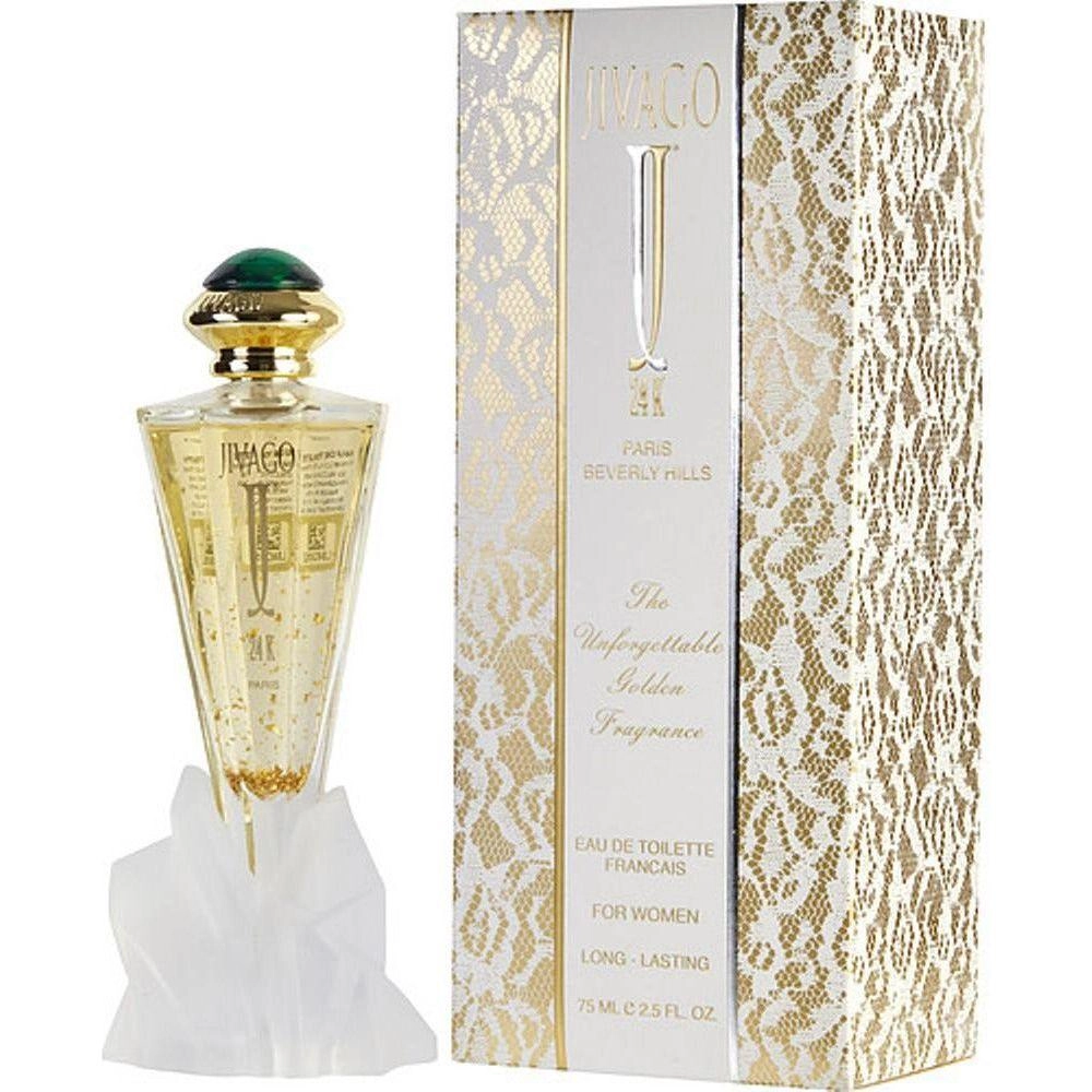 JIVAGO 24K by Ilana Jivago Perfume for Women EDT 2.5 oz NEW IN BOX - 2.5 oz / 75 ml