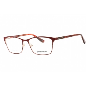 Juicy Couture Women's Eyeglasses - Matte Burgundy Rectangular Frame | JU 232 07BL 00