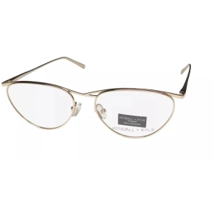 Kendall   Kylie Women's Eyeglasses - Gold Metal Oval Full Rim | KKO180G AIMEE 719