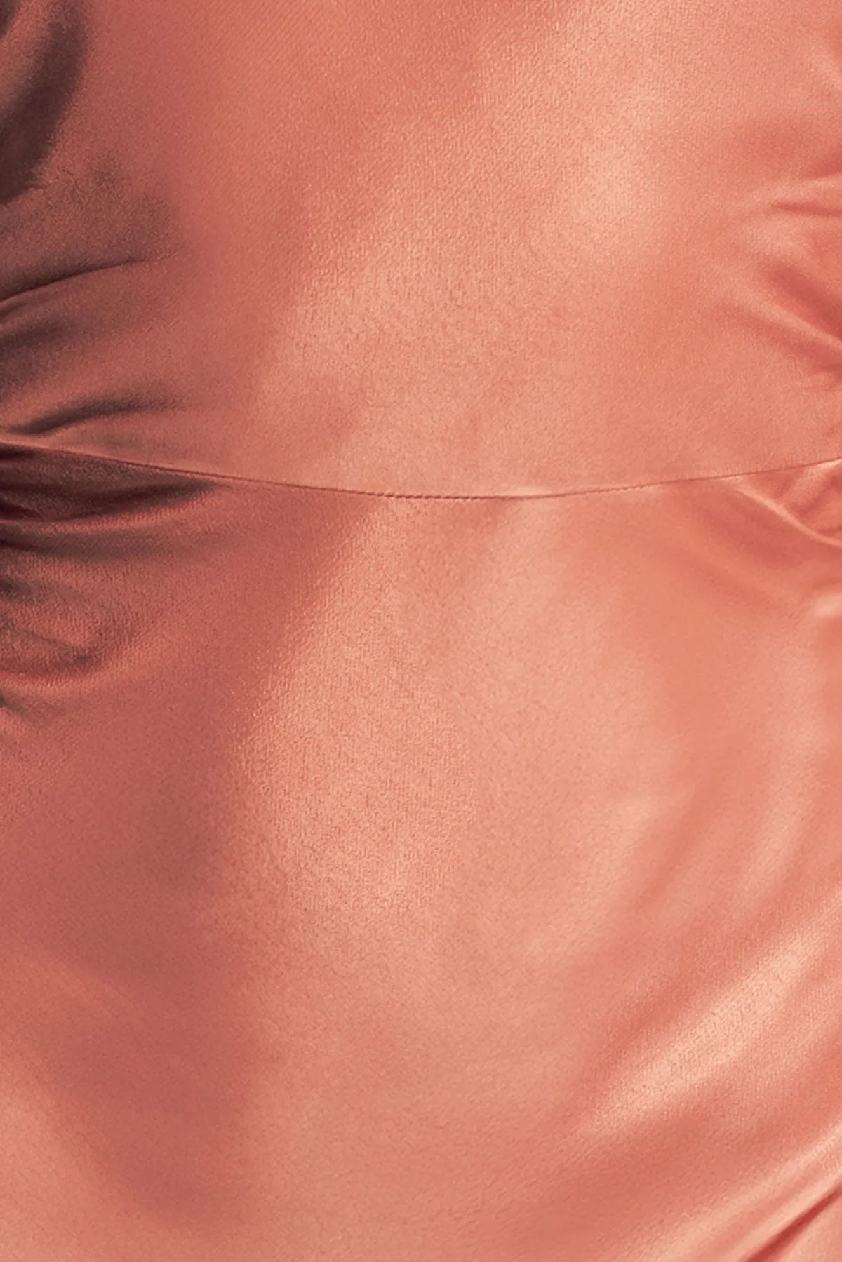 LA LUNE HIGH NECK RUCHED MAXI DRESS - ANTIQUE ROSE
