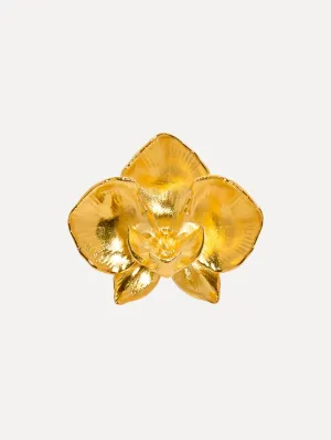 Large Orchid Brooch