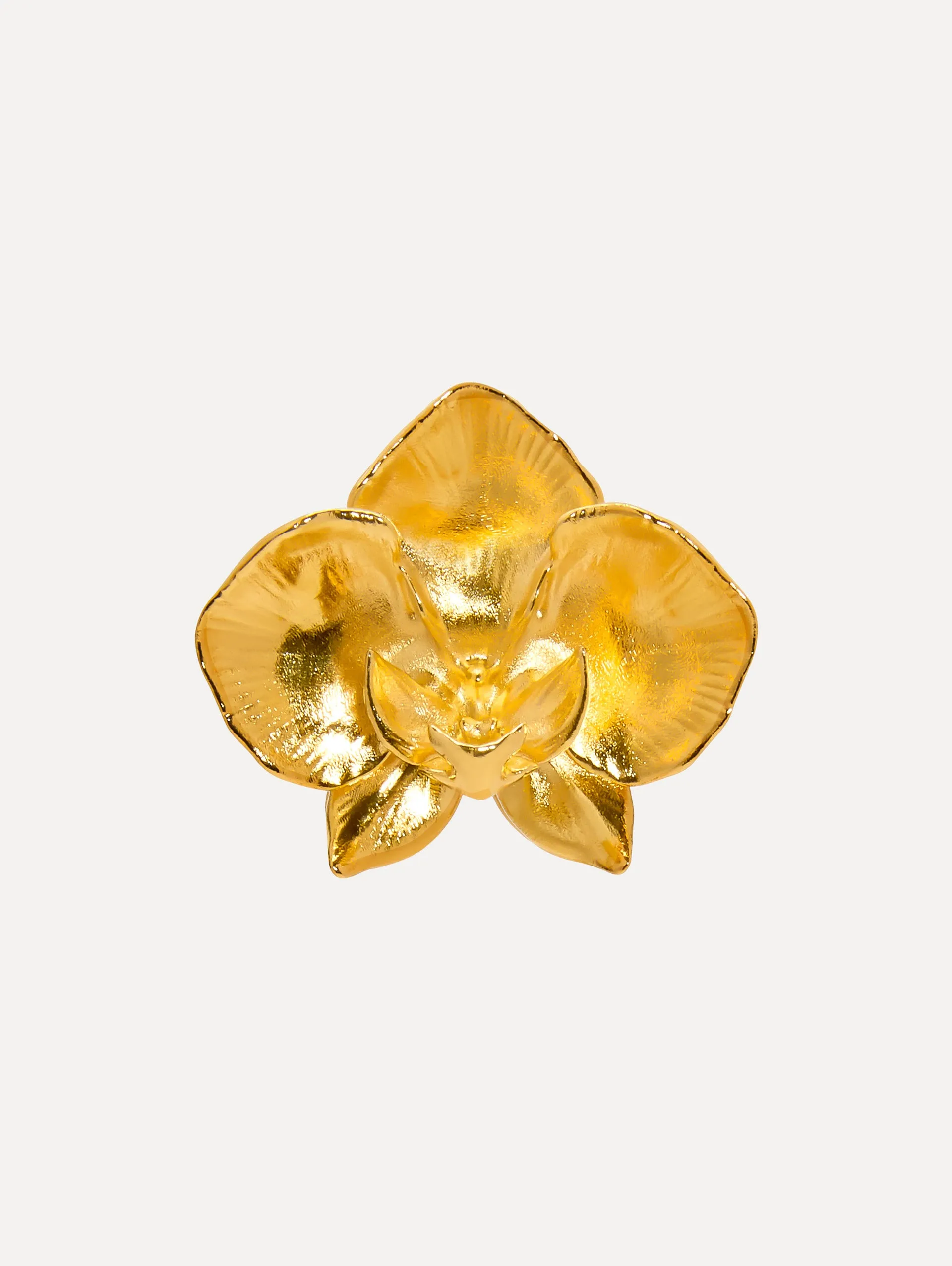 Large Orchid Brooch