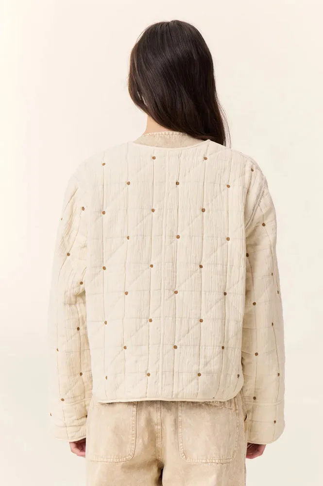 Leon & Harper Vahala Quilt Ecru Jacket