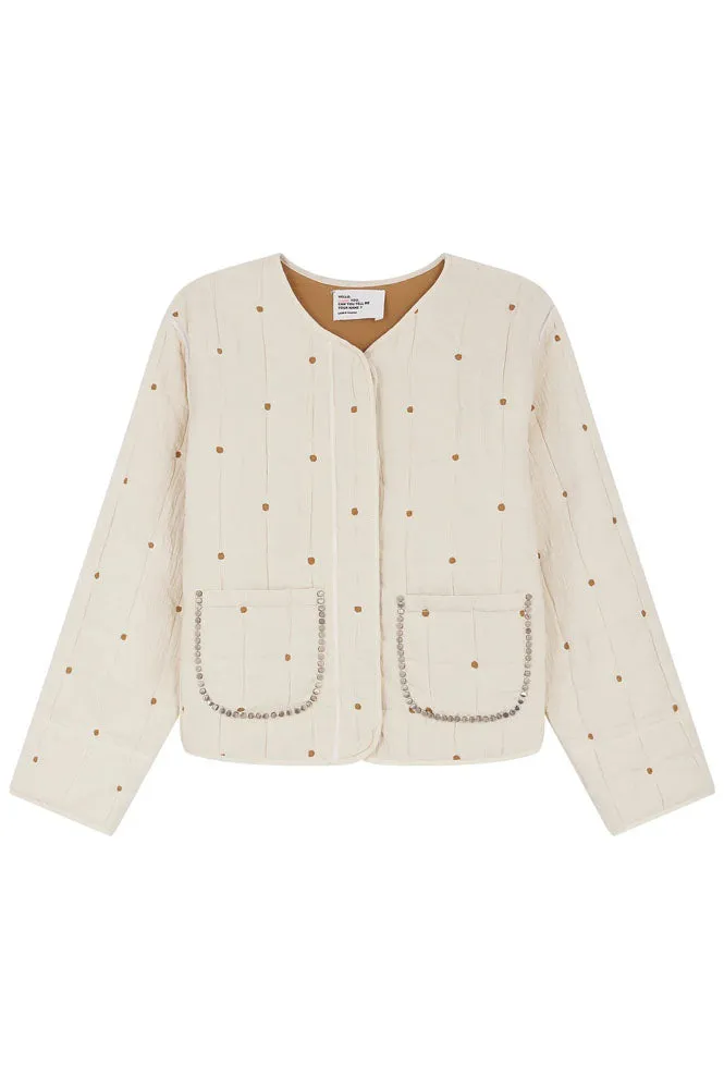 Leon & Harper Vahala Quilt Ecru Jacket